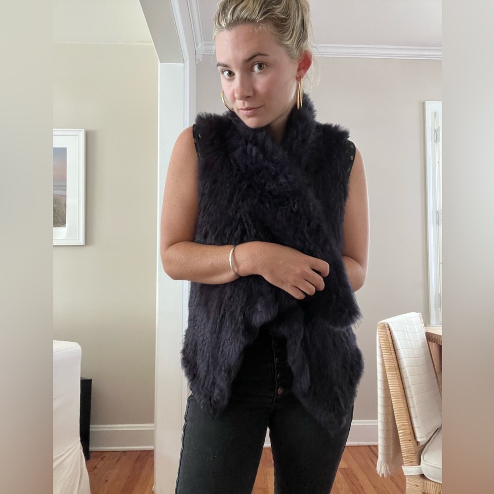 Bebe | Genuine Fur Vest